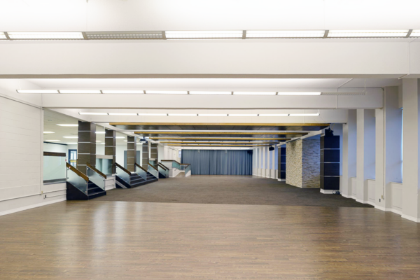 Fenn Lounge. A large and spacious area perfect for events of conferences.