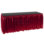 red table skirt